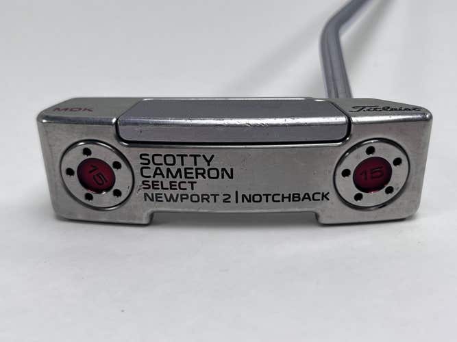 Scotty Cameron Select Newport 2 Notchback Putter 34.5" Mens RH