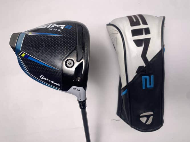 TaylorMade SIM2 MAX Driver 9* Mitsubishi Chemical Kuro Kage 60g Stiff RH HC