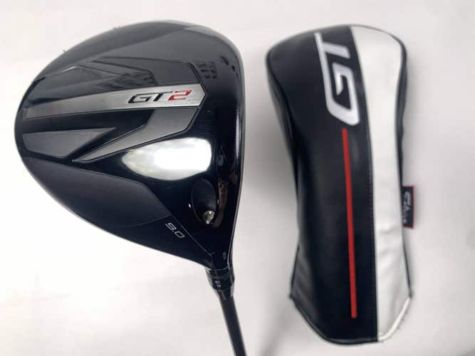 Titleist GT2 Driver 9* Project X HZRDUS 6.0 Black Gen 5 60g Stiff RH HC