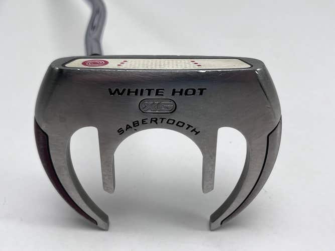 LEFTY Odyssey White Hot XG Sabertooth Putter 35" Mens LH