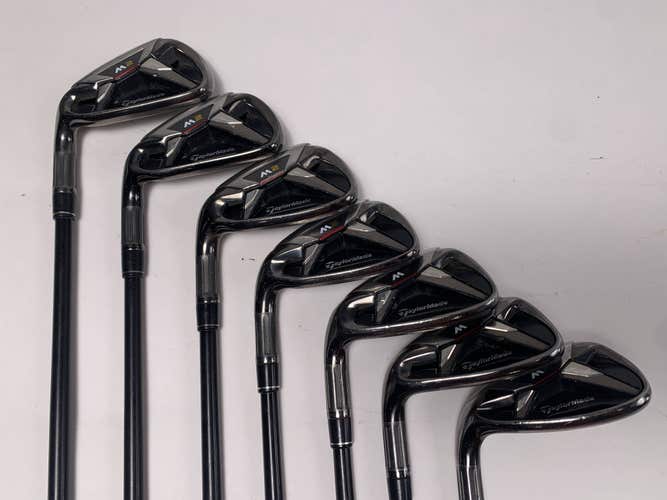 TaylorMade M2 Iron Set 6-PW+AW+SW REAX 55g Senior Graphite Mens LH