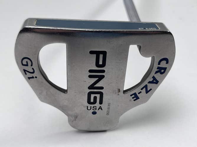Ping G2i Craz-E Putter 34.5" SuperStroke Tour 3.0 XL Blue Dot 1* Up Mens RH