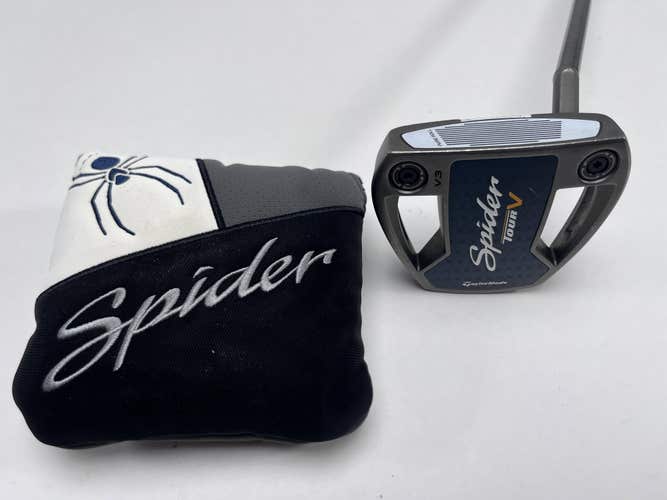 TaylorMade Spider Tour V Small Slant Putter 34" Superstroke Pistol 1.0 RH HC