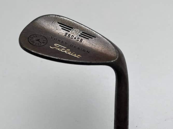 Titleist Vokey Oil Can Wedge 60* 8 Bounce True Temper Dynamic Gold Steel Mens RH