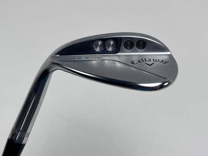 Callaway Jaws Raw Full Toe Chrome Lob Wedge LW 58* 10J DG Spinner VSS 115g LH