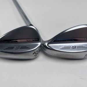 Titleist Vokey SM10 Tour Chrome Wedge Set 54* 12 58* 14 Vokey Steel Mens RH