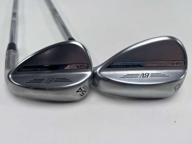 Titleist Vokey SM10 Tour Chrome Wedge Set 54* 12 60* 12 Vokey Steel Mens RH