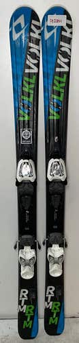 Kid's Volkl 120cm RTM Skis With Marker7.0 Bindings (Used)(SY2801)