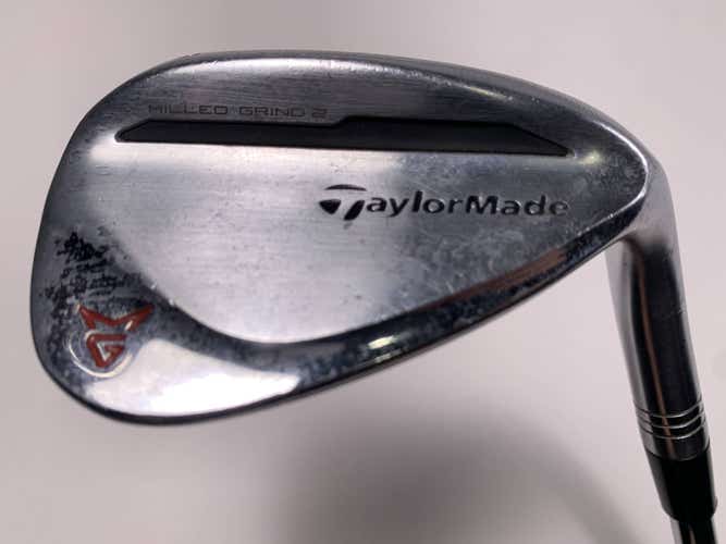 TaylorMade Milled Grind 2 Chrome Wedge 60* 10 Bounce SB S200 Wedge Steel Mens RH