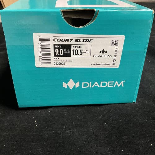 Diadem Court Slide Men’s 9 Women’s 10.5 (Black)