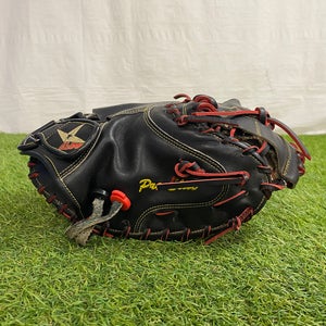 All Star Pro Elite RH Catcher's Baseball Mitt | 35" (CM3000BK)