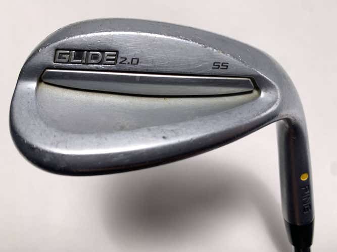 Ping Glide 2.0 Wedge 60* 10 Bounce SS Yellow Dot AWT 2.0 Wedge Steel RH