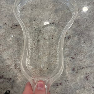 Brand New Clear Lacrosse head Unstrung.