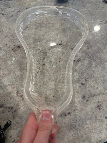 Brand New Clear Lacrosse head Unstrung.