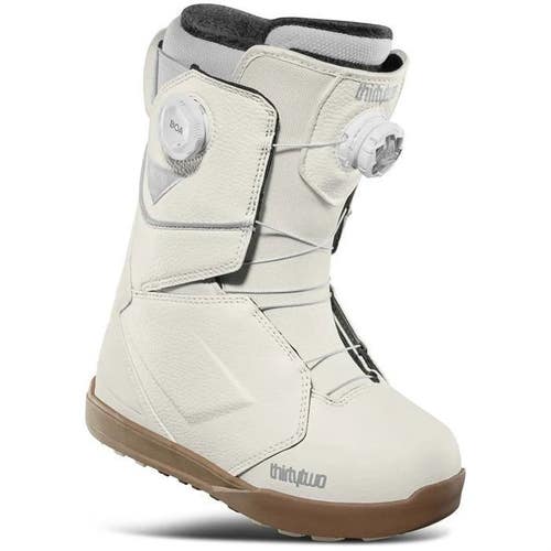 Thirtytwo Lashed Double Boa Snowboard Boots, US Women's Size 8, Bone New 2025