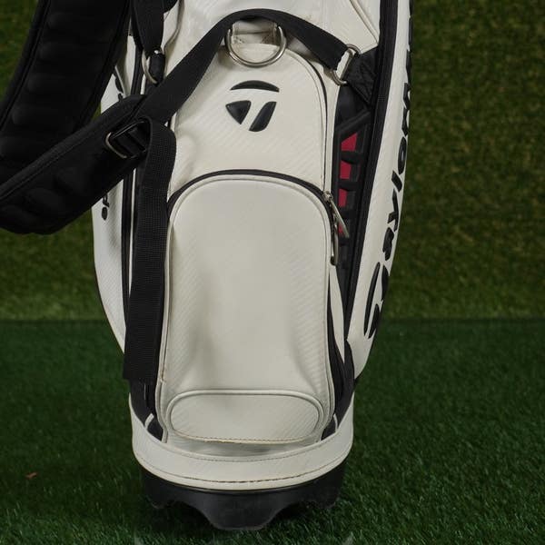 TaylorMade Premium R9 Stand Golf Bag Black/White/Red 8-Way Divider