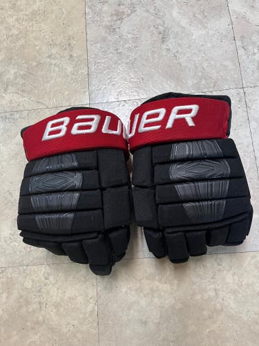 Pro Stock Bauer Pro Series Gloves Ottawa Senators Artem Zub 15in