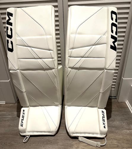 33+1 CCM EFlex 6 Goalie Leg Pads (New)