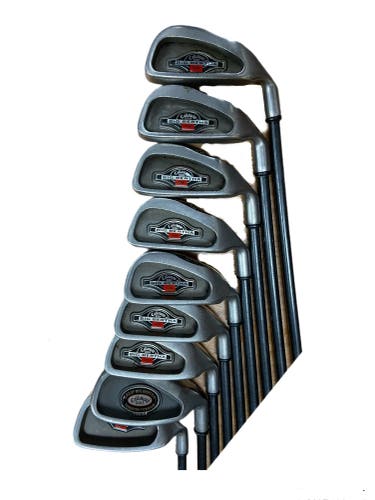 Callaway Big Bertha Right Handed Iron Set Regular Flex 9 Pieces Graphite Shaft (#2,3,4,5,6,7,8,9,PW)