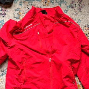 Red men’s Small Bauer Jacket (Used)