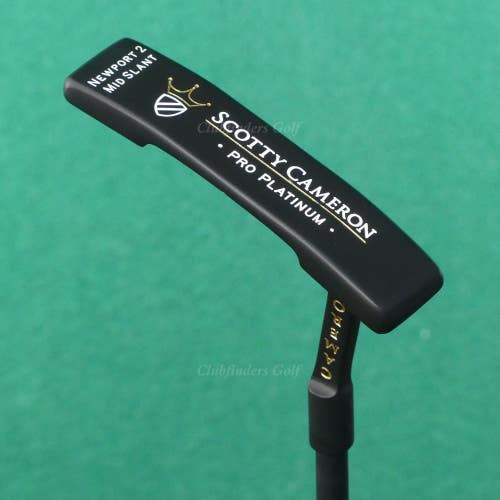 Scotty Cameron Pro Platinum Newport 2 Mid Slant 35" Putter w/ HC *REFINISHED*