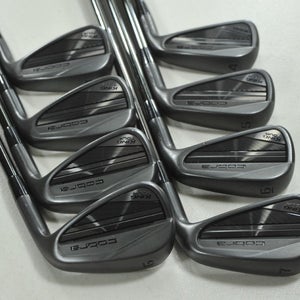 Cobra King Tour Black 2025 4-PW,GW Iron Set Stiff RH KBS $-Taper Steel  # 210908