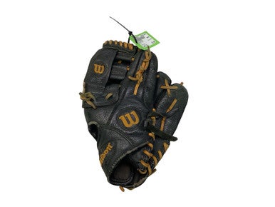Used Wilson A500 BB/SB Glove RH Throw Black 11" 11347-S000265935