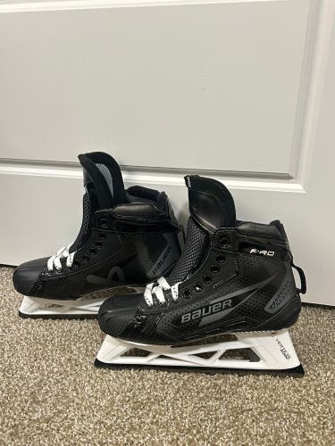 New Custom Bauer Pro Goalie Skates - Size 8 - Pro Stock - Senior