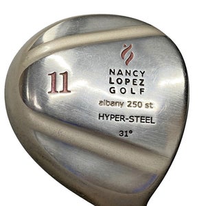 Nancy Lopez Albany 250 St 11 Wood 31* RH Ladies Graphite 40" New Velvet Grip