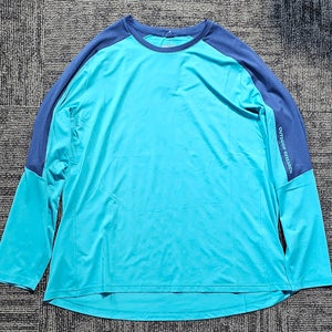 New Outdoor Research Freewheel MTB Long Sleeve Womens Medium Cortez Cenote