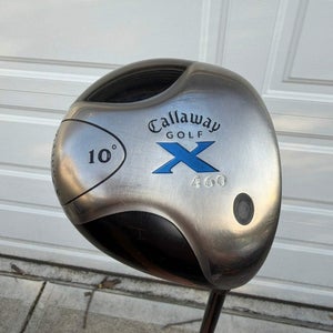 Callaway X 460 Driver 10 Fujikura Stiff Flex 44.5 +HC NICE