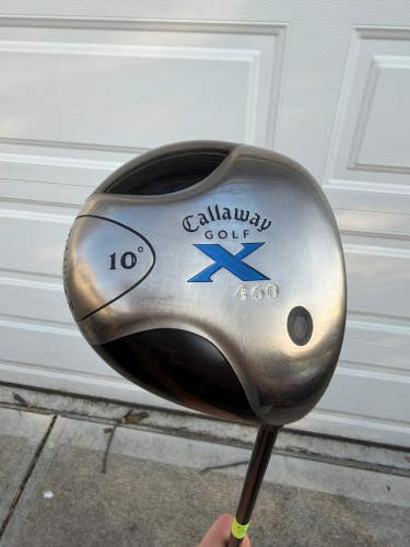 Callaway X 460 Driver 10 Fujikura Stiff Flex 44.5 +HC NICE