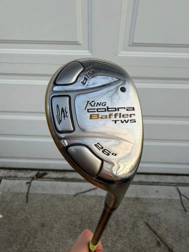 Cobra 2009 Baffler TWS 5 Hybrid 26 Aldila DVS-HL Regular Flex 39.5 +HC NICE