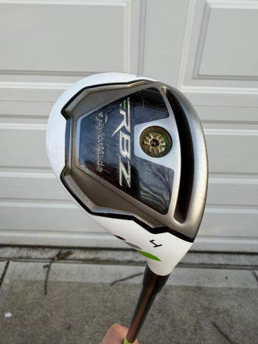 Taylormade RocketBallz 4 Hybrid 22 65g Regular Flex 40.25 +HC NICE