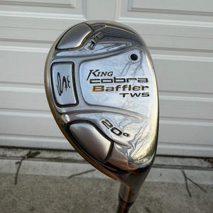 Cobra 2009 Baffler TWS 3 Hybrid 20 Aldila DVS-HL Stiff Flex 40.5 +HC NICE