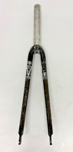 Black Carbon Fiber 700C Road Bike Fork 195mm 1-1/8" Steerer Tube Fast Shipping