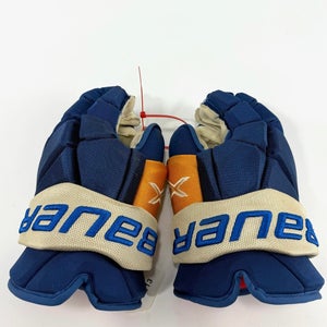 St Louis Blues Winter Classic Bauer Vapor 2x Pro Gloves Size 14