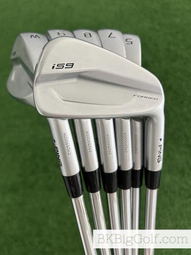 Ping i59 Forged Iron Set 5-W / NS Pro Modus Tour 120 Extra Stiff +1/2