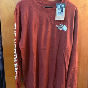 Red Large Men's The North Face Shirt (New)
