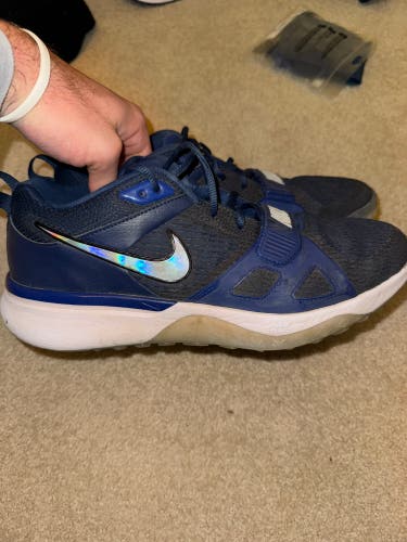 Nike Baseball Turf Shoes (Navy Blue colorway)