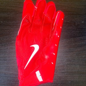 Red/White XL Adult Nike Vapor jet 8.0 NFL Gloves (Used)