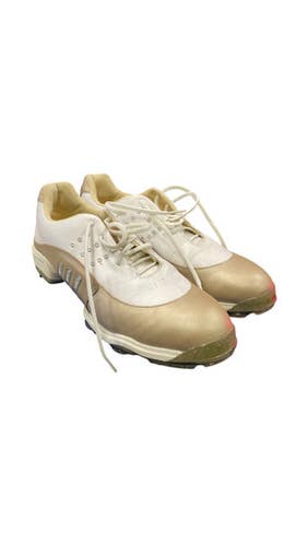 Used Adidas Mens Golf Shoes White Senior 9 11859-S000029453