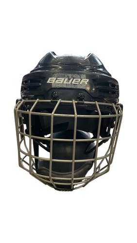Used Bauer IMS 5.0 Helmet Cage Combo Black MD 11859-S000029440