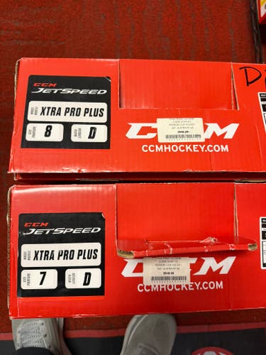 *BRAND NEW PRO SHOP SALE* CCM JetSpeed XTra Pro Plus Hockey Skates Regular Width 7 (New)