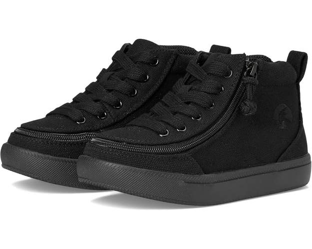 BILLY Footwear Classic D|R II High Toddlers US 8 XW Black Canvas Shoes TZP1102