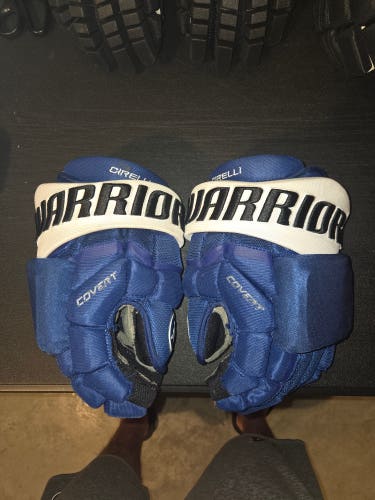 Tampa Bay Lightning Cirelli Warrior Covert Gloves 14" (used)