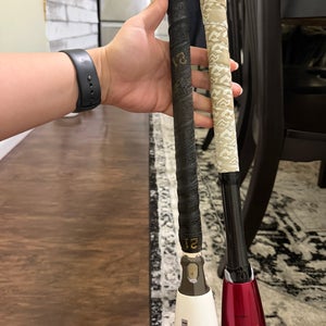 2024 DeMarini Zoa Composite USSSA Certified Bat (-5) 25 oz 30" (Used) and Demarini cf 30” drop 8