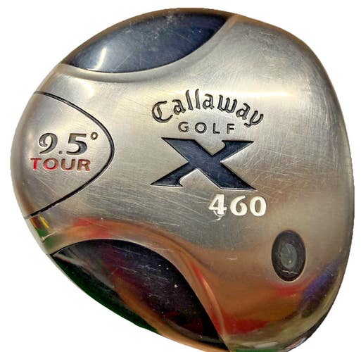 Callaway X Tour 460cc Driver 9.5 RH 65g Aldila NV Stiff Graphite 44 New Mid Grip