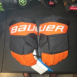 Anaheim Ducks RARE Bauer Vapor Hyperlite Gloves 13" (NEW))