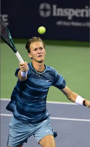 Nike Court Advantage Men's Tennis Shirt Denim Turquoise FQ2090-464 Men’s Medium